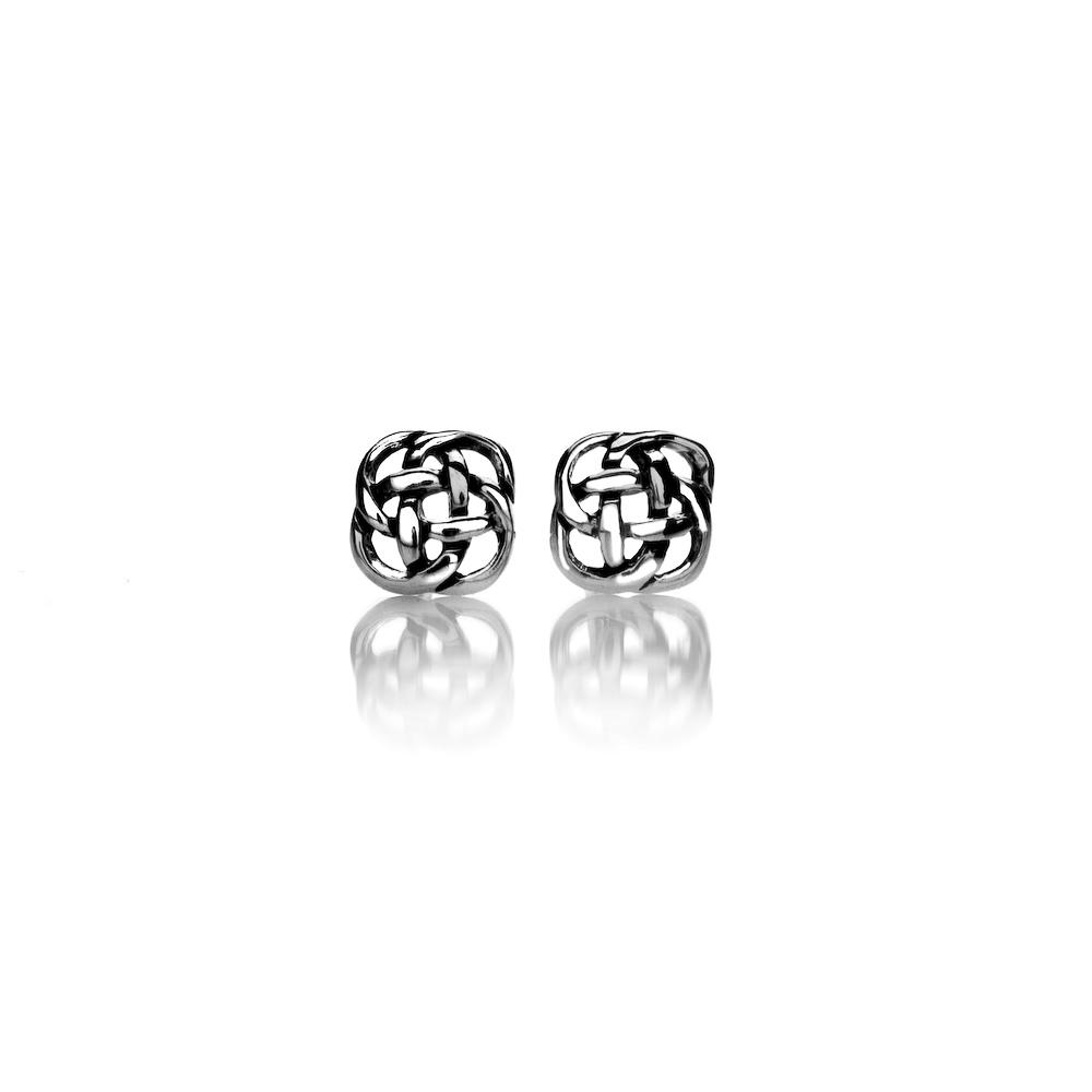 Sterling Silver Celtic Knot Studs